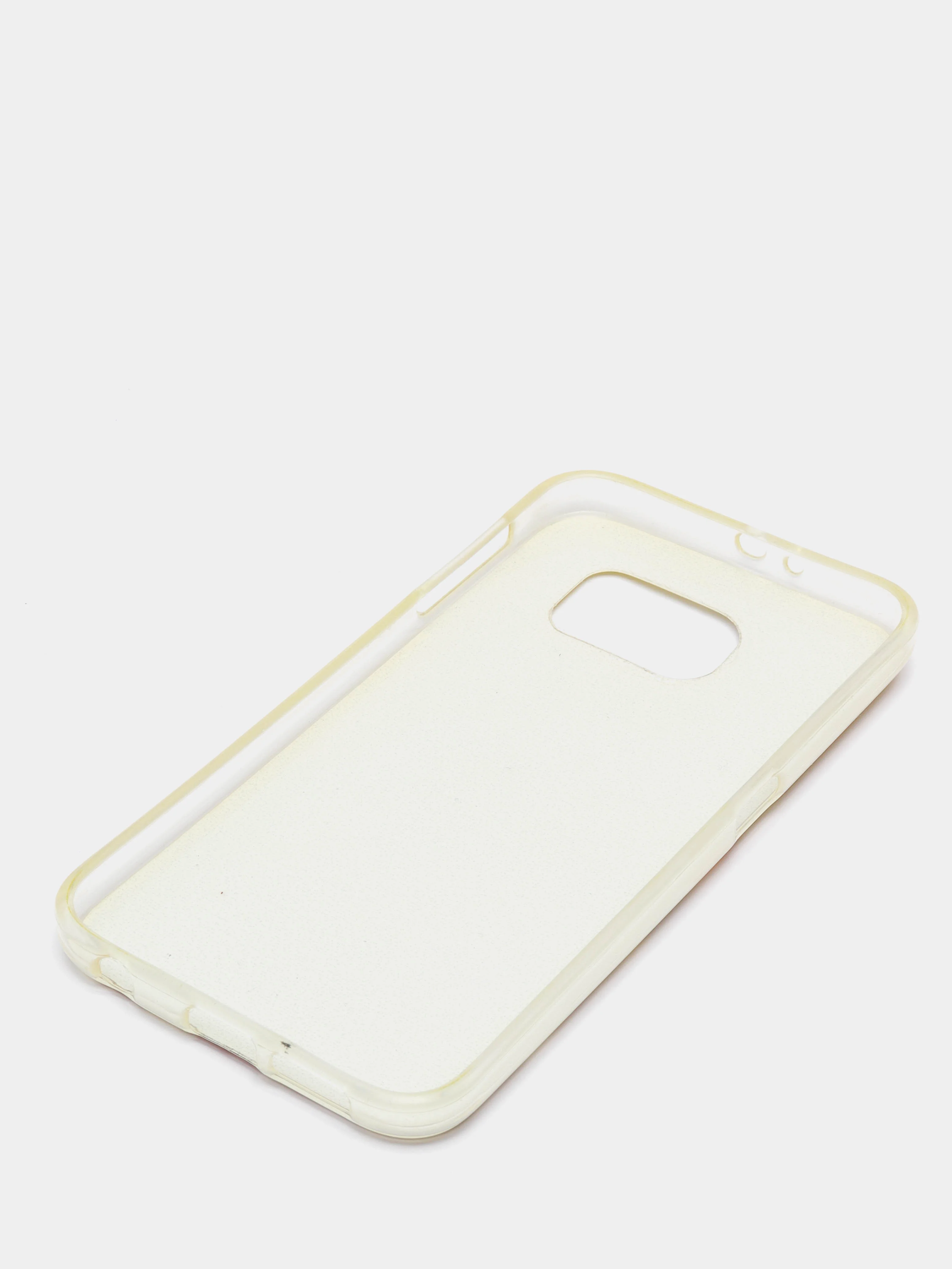 Горчичный чехол Samsung S6