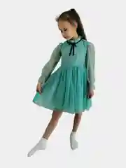Бирюзовый платье для девочек