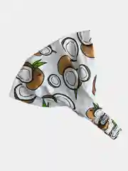 Белый косынка для девочки /косынка бандана /детская косынка /повязка на голову