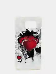 Серый металлик чехол Samsung S6
