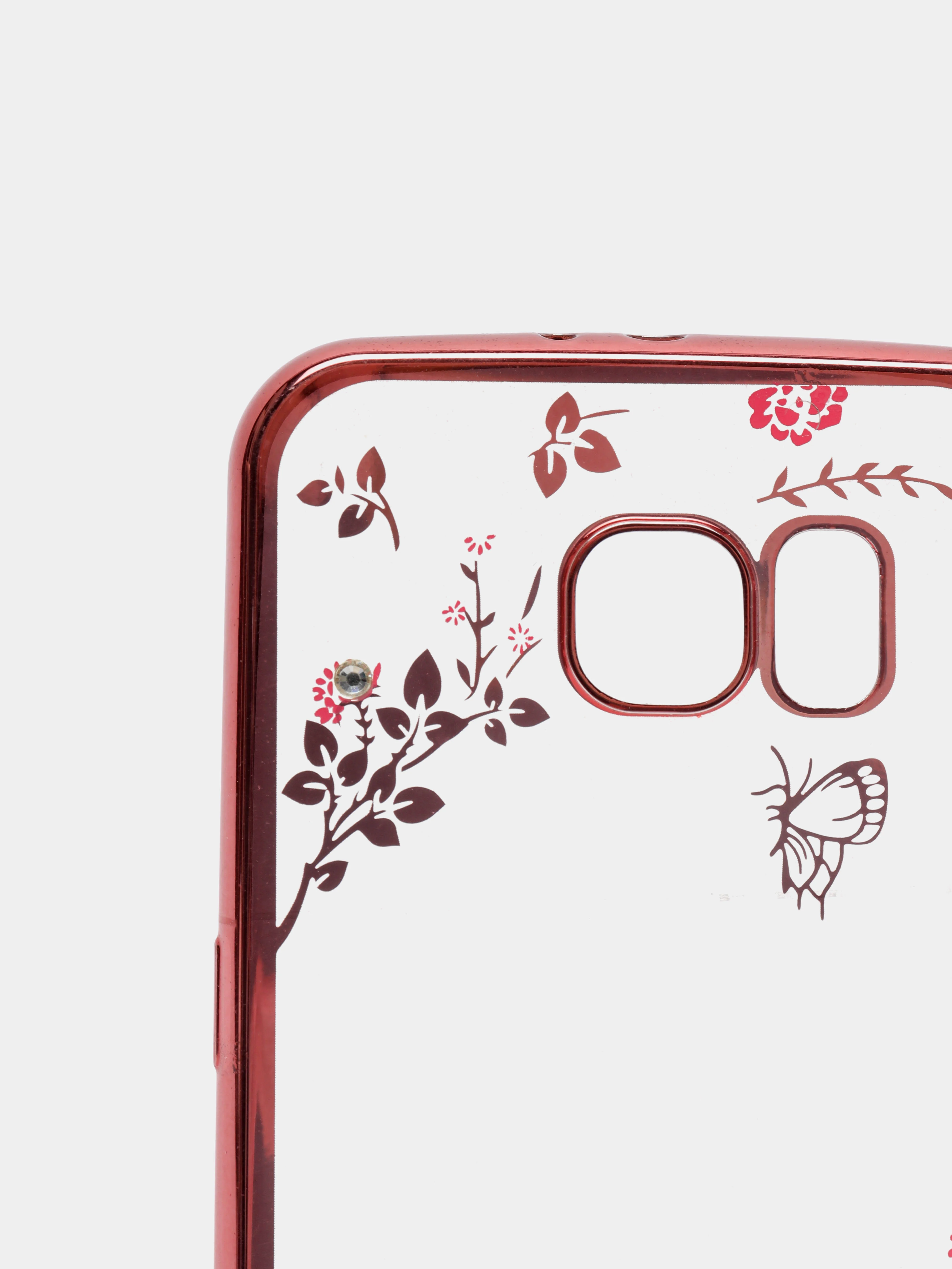 Розовый чехол Samsung S6