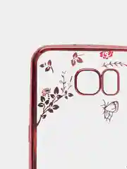 Розовый чехол Samsung S6