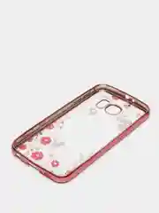 Розовый чехол Samsung S6