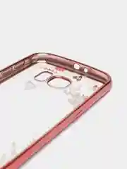 Розовый чехол Samsung S6