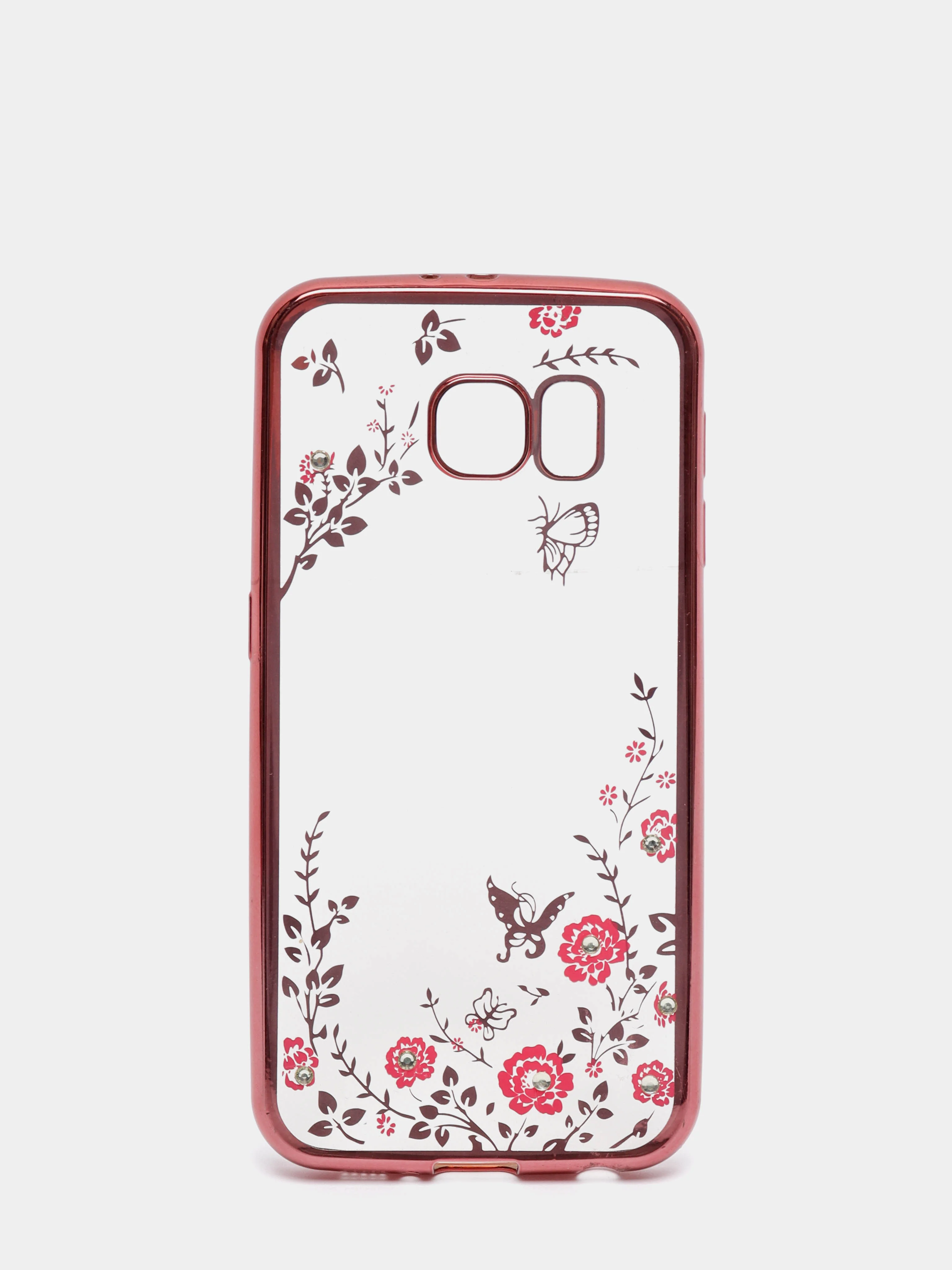 Розовый чехол Samsung S6