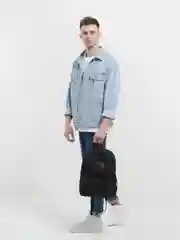Черный рюкзак (женский/мужской) городской повседневный unisex унисекс