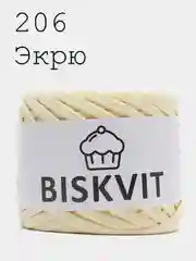 Пряжа Трикотажная Biskvit 5 оттенков 100% Хлопок 330г 100м Бисквит