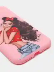 Розовый чехол iPhone 11
