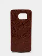 Коричневый чехол Samsung S6