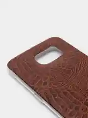 Коричневый чехол Samsung S6