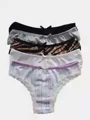 Трусы женские, бразильяно, хлопковые