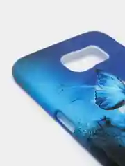 Синий чехол Samsung S6