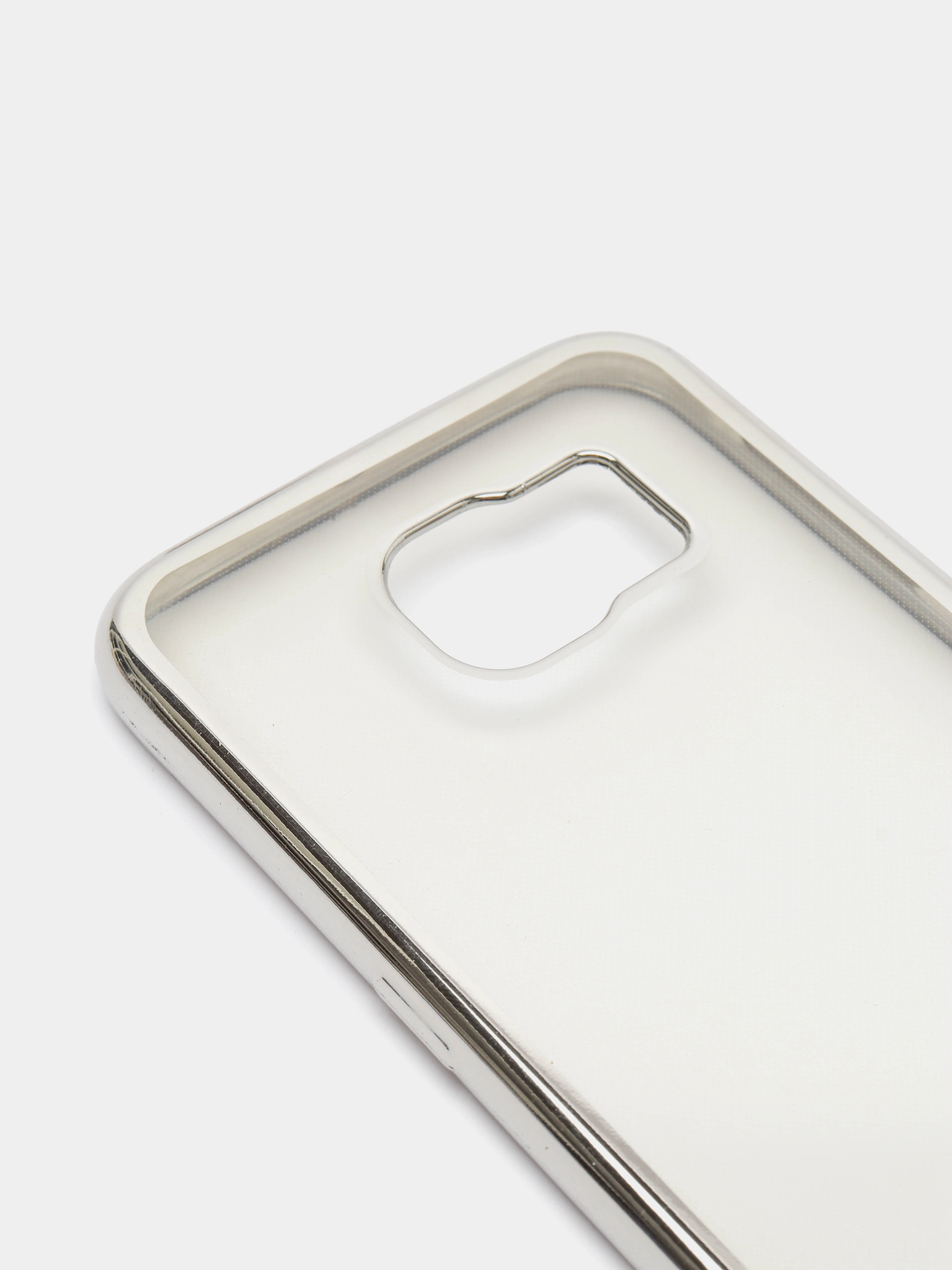 Серебряный чехол Samsung S6