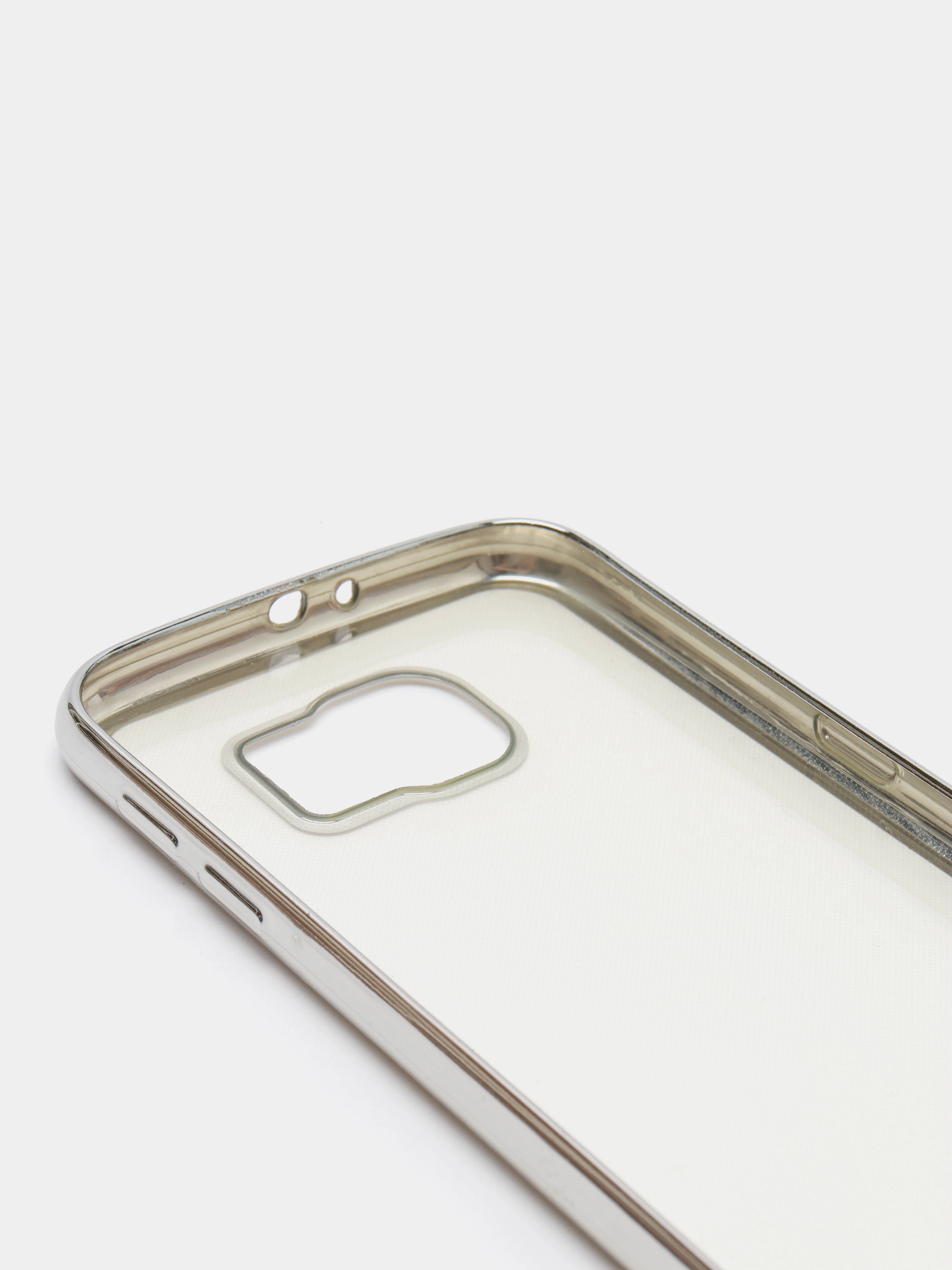 Серебряный чехол Samsung S6