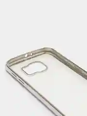 Серебряный чехол Samsung S6