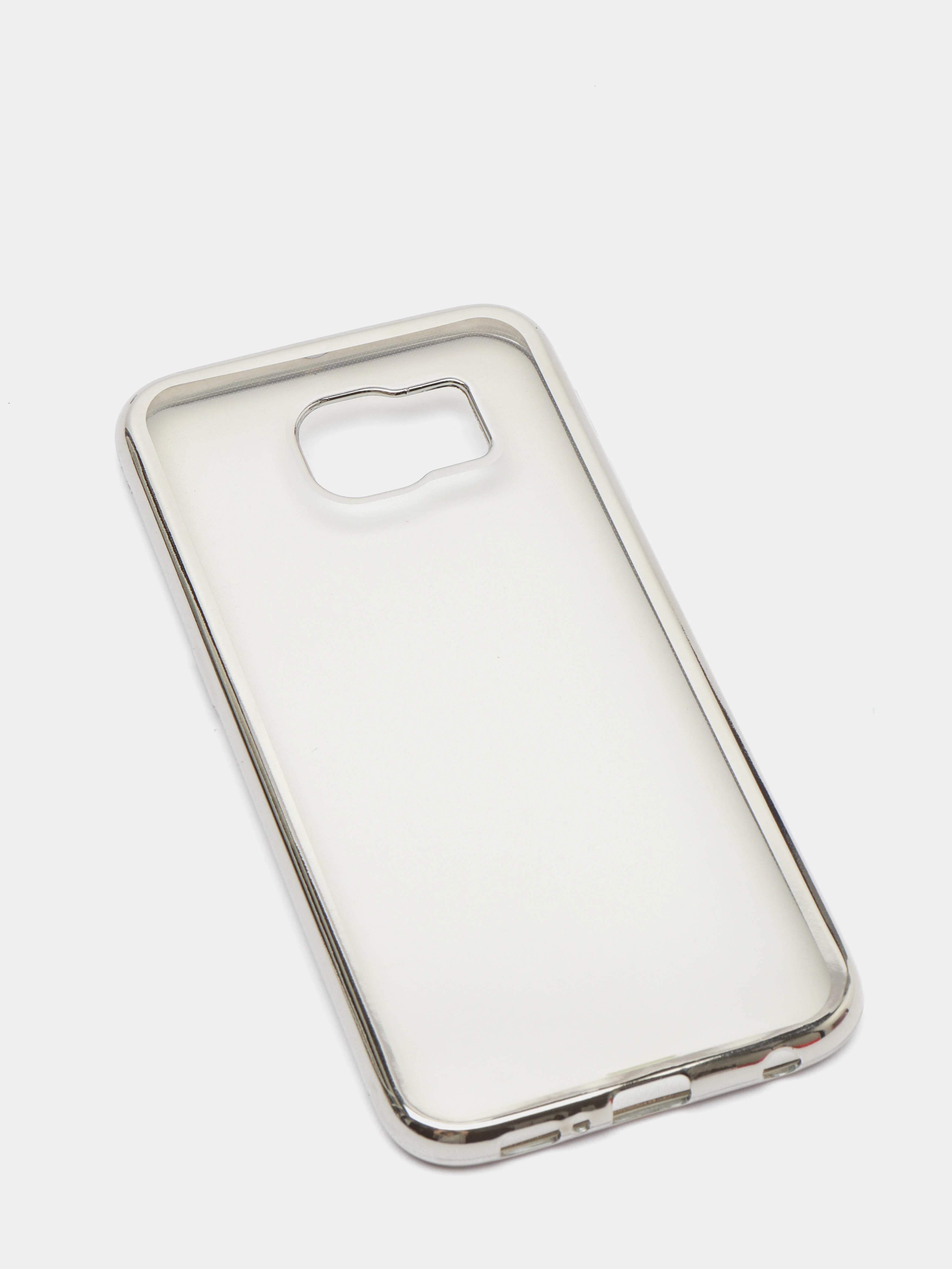 Серебряный чехол Samsung S6