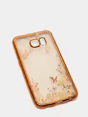 Желтый чехол Samsung S6