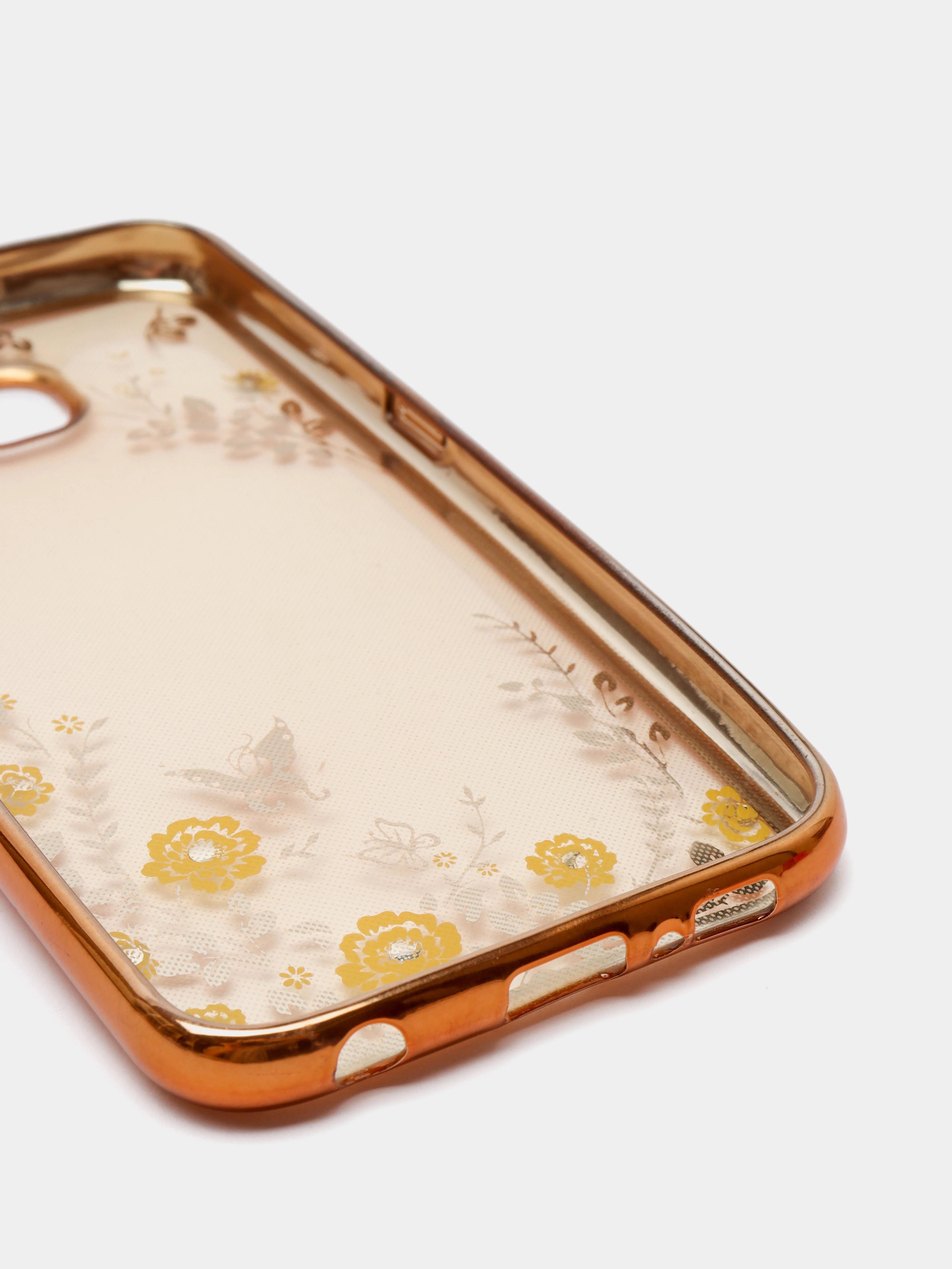 Желтый чехол Samsung S6