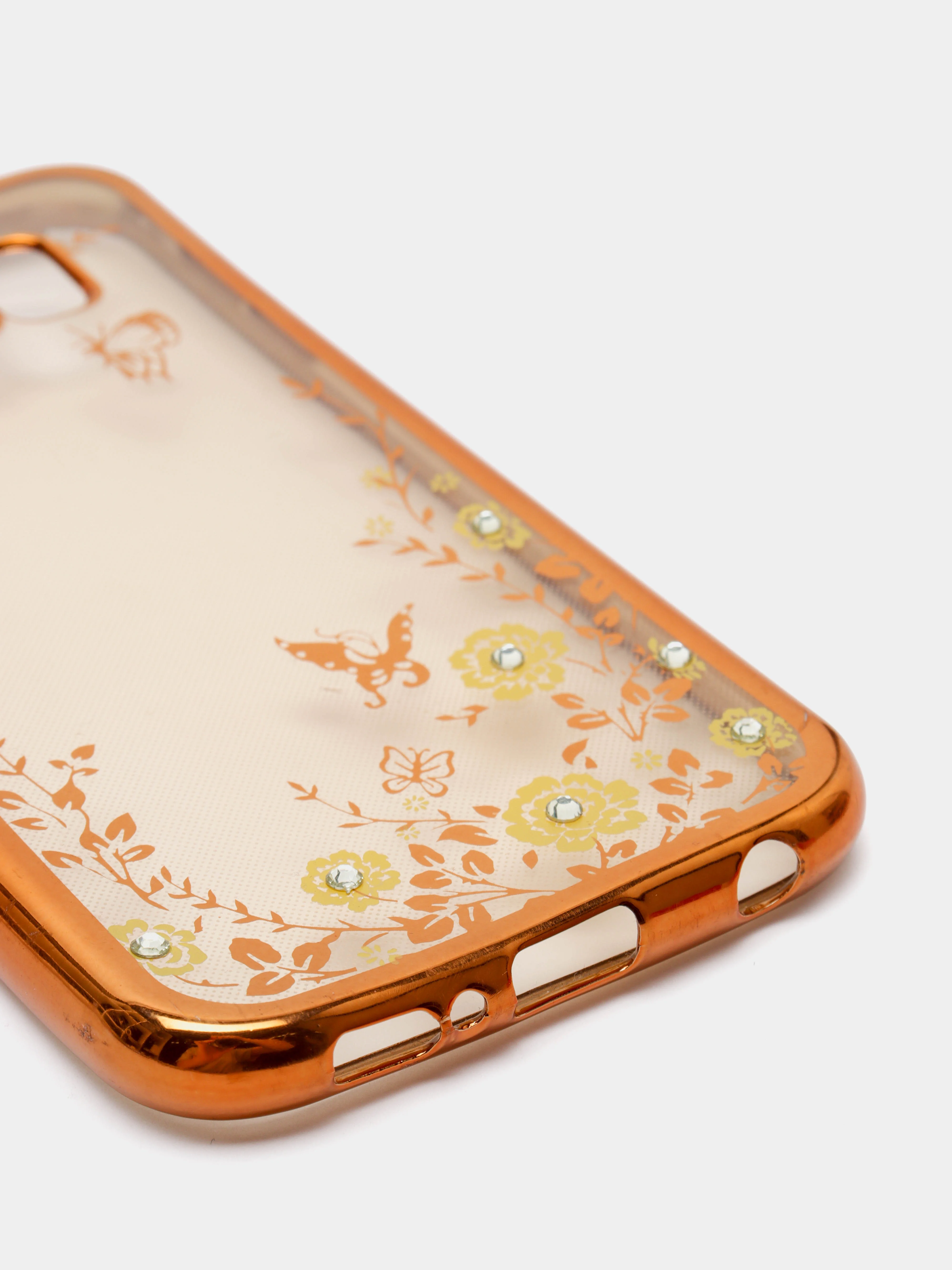 Желтый чехол Samsung S6