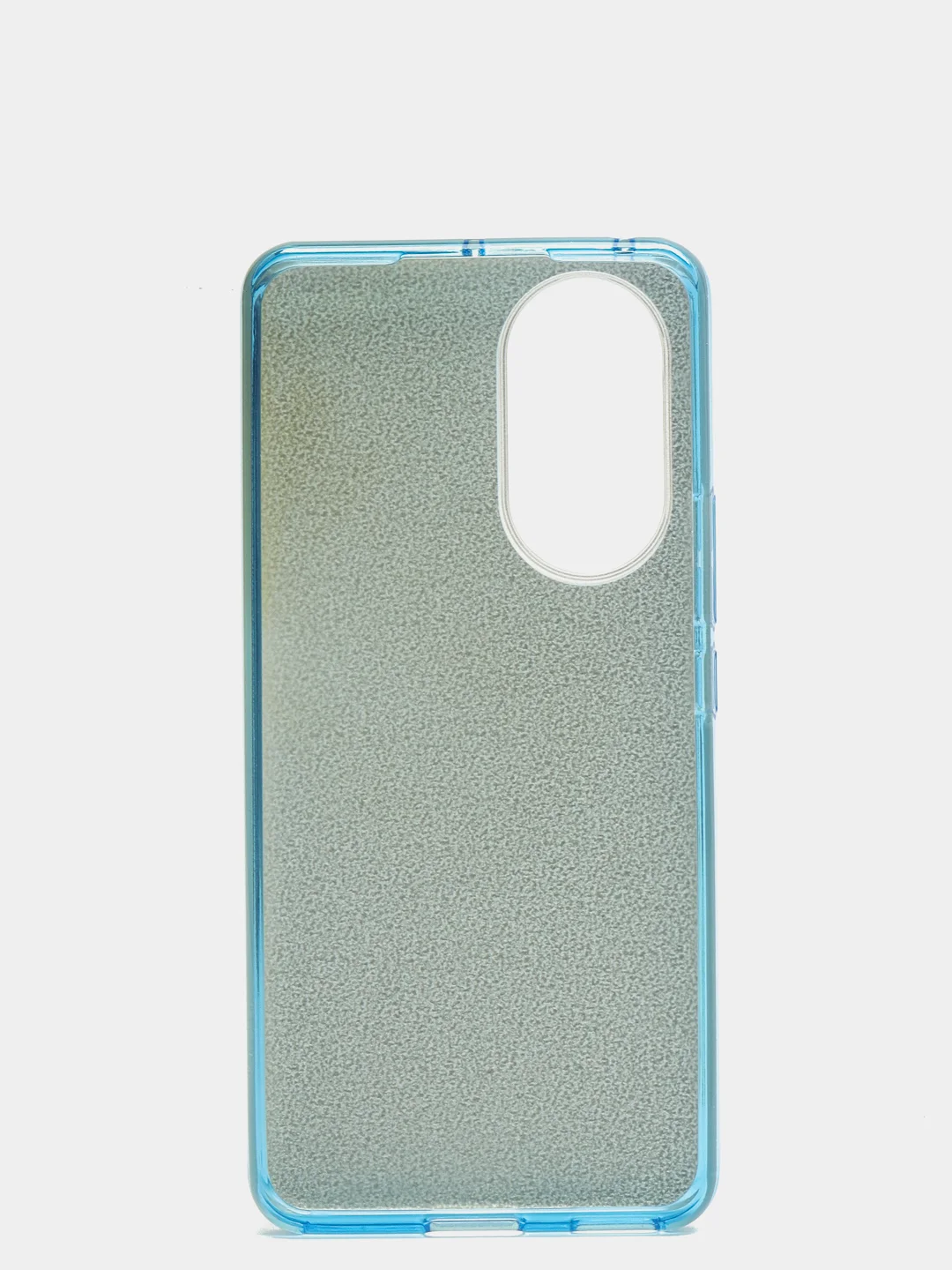 Голубой чехол блестящий Huawei Honor 50