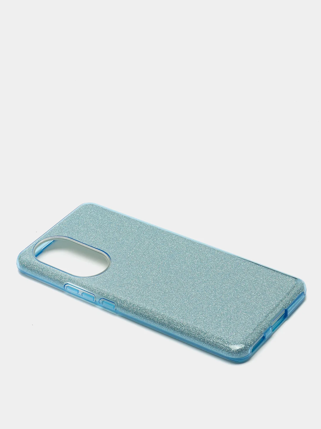 Голубой чехол блестящий Huawei Honor 50