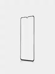 Защитное стекло КАРТОФАН для Itel Vision 1 Pro с олеофобным покрытием и черной рамкой