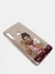 Бежевый меланж чехол  SAMSUNG A9 2018