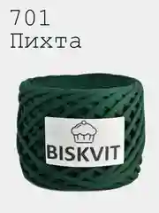 Пряжа Трикотажная Biskvit 6 оттенков 100% Хлопок 330г 100м Бисквит