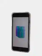 Прозрачный чехол силиконовый с карманом на iPhone 7/8 Plus, 11, 12, 13, Pro, Pro Max