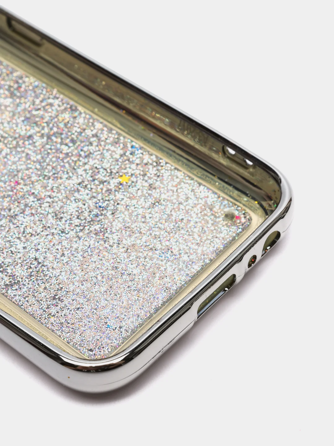 Серебряный чехол аквариум Samsung A3 2017 / A320