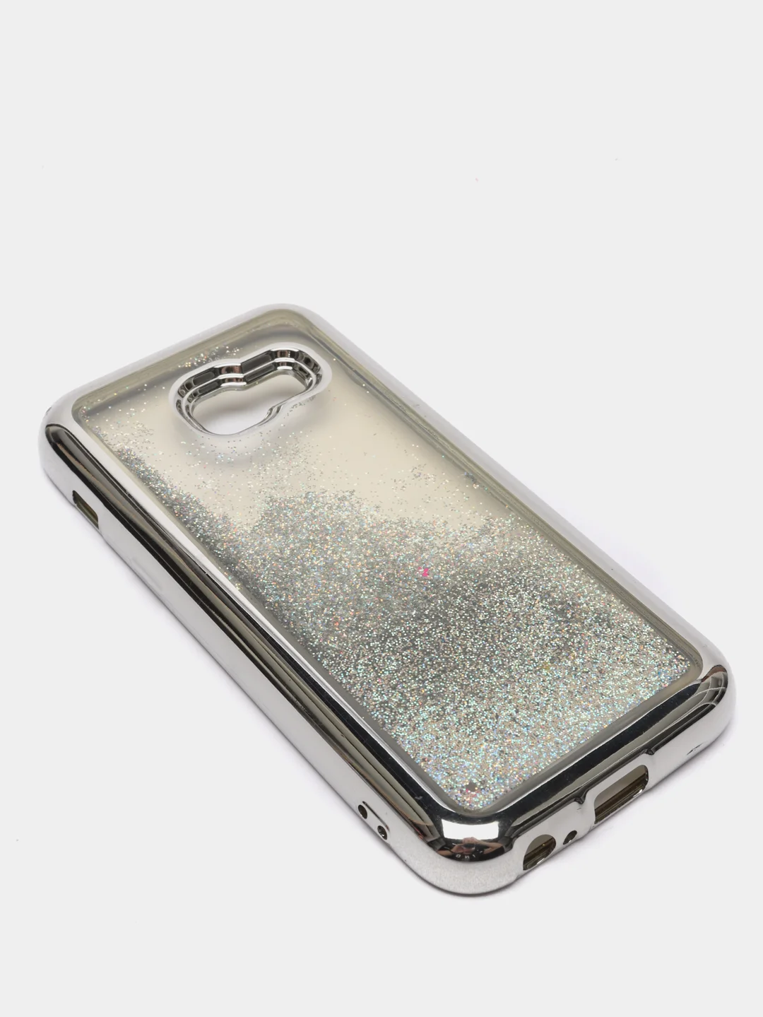 Серебряный чехол аквариум Samsung A3 2017 / A320