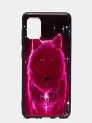 Багровый чехол Samsung A31
