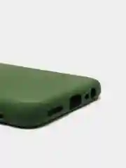 Оливковый чехол с защитой камеры и бархатом внутри для REALME 8 / REALME 8 Pro
