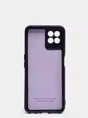 Пурпурный чехол с защитой камеры и бархатом внутри Realme 8i