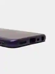 Пурпурный чехол с защитой камеры и бархатом внутри Realme 8i