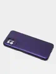 Пурпурный чехол с защитой камеры и бархатом внутри Realme 8i