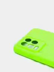 Лесной зеленый чехол с защитой камеры и бархатом внутри для REALME 8 / REALME 8 Pro