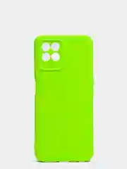 Лесной зеленый чехол с защитой камеры и бархатом внутри Realme 8i