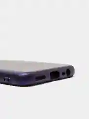 Фиолетовый чехол с защитой камеры и бархатом внутри для REALME 8 / REALME 8 Pro