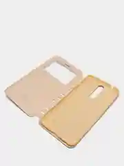 Золотой чехол книжка Nokia 8