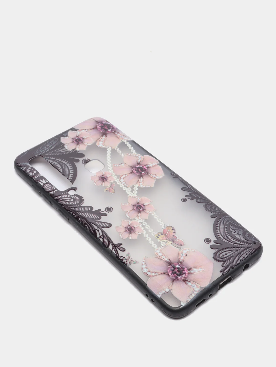 Кораллово-розовый чехол  SAMSUNG A9 2018