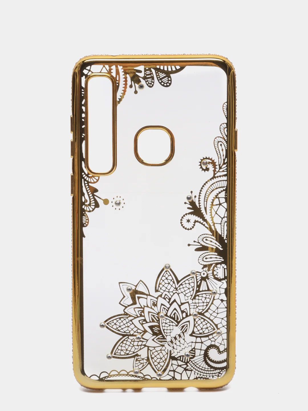 Золотистый хаки чехол  SAMSUNG A9 2018
