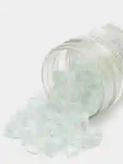 Декоративная присыпка (топпинг) Luxart Deco Glass стекло прозрачное (3-9 мм)  25 мл