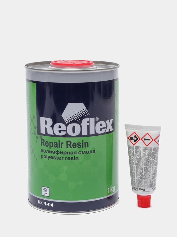 Полиэфирная смола с отвердителем Reoflex, 1 кг