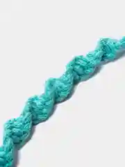 Бирюзовый прорезыватель-грызунок с держателем для соски