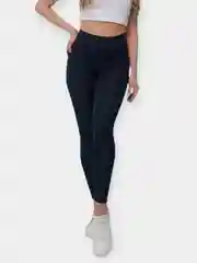 Черный лосины спортивные черные