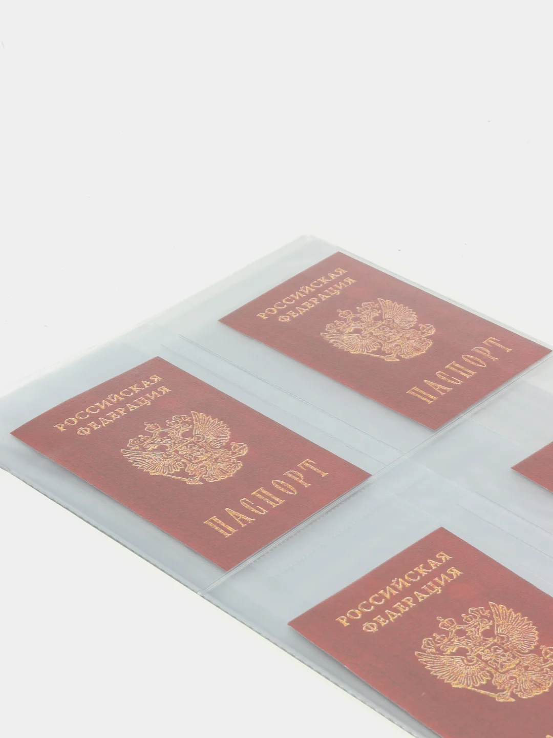 Папка для семейных документов, 3 комплекта, цвет белый