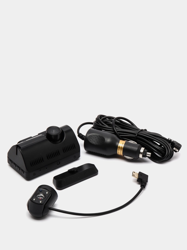 Автомобильный видеорегистратор 2 в 1 "Vehicle BlackBOX DVR" 3", FHD 1080P, 2 объектива