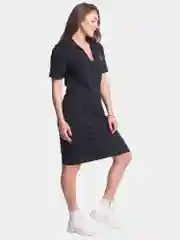 Платье женское котик КП1480П1 чёрный, KLERY