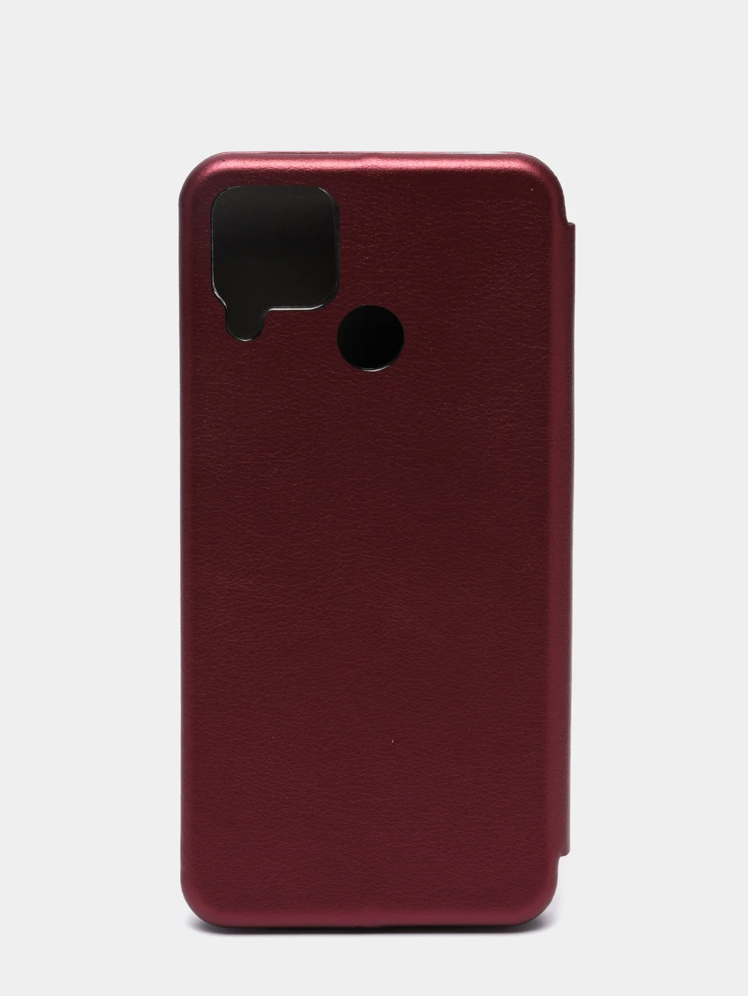 Бордовый чехол-книжка для REALME C25S / REALME C25 / NARZO 50A